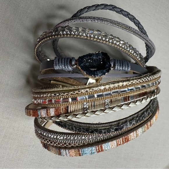 torrid Jewelry - 2 Torrid Well Loved Torrid Bracelets/ Bangles 9” Wide Wrists
